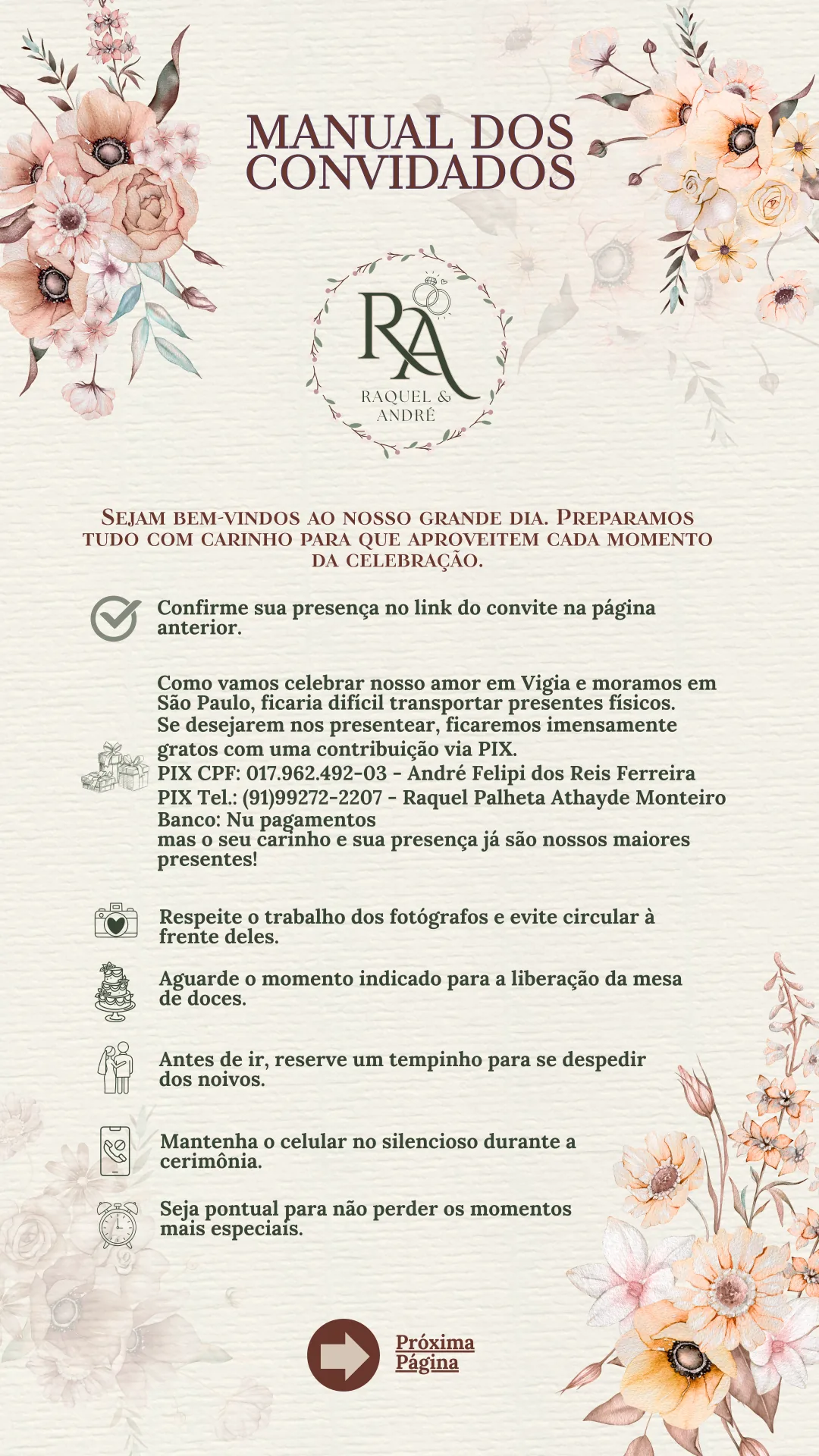 Manual dos convidados